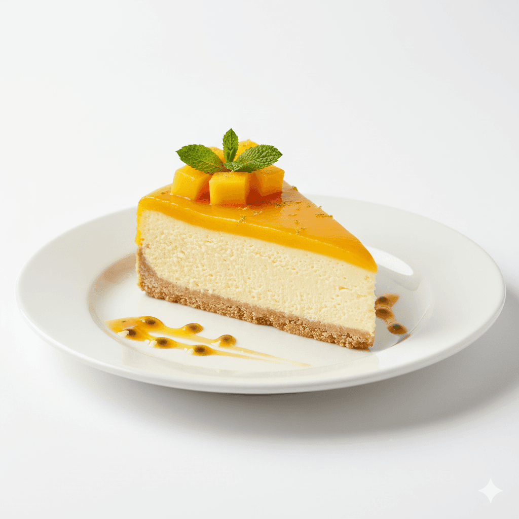 Cheesecake mango