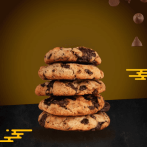 Cookies 4 pcs + 1 sauce