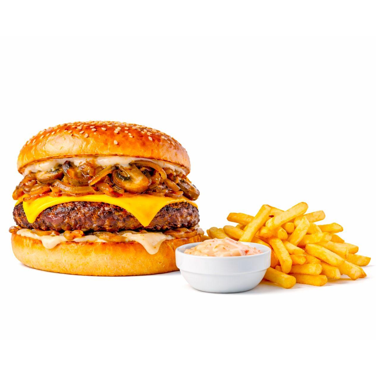 Babyzilla Burger + Frites