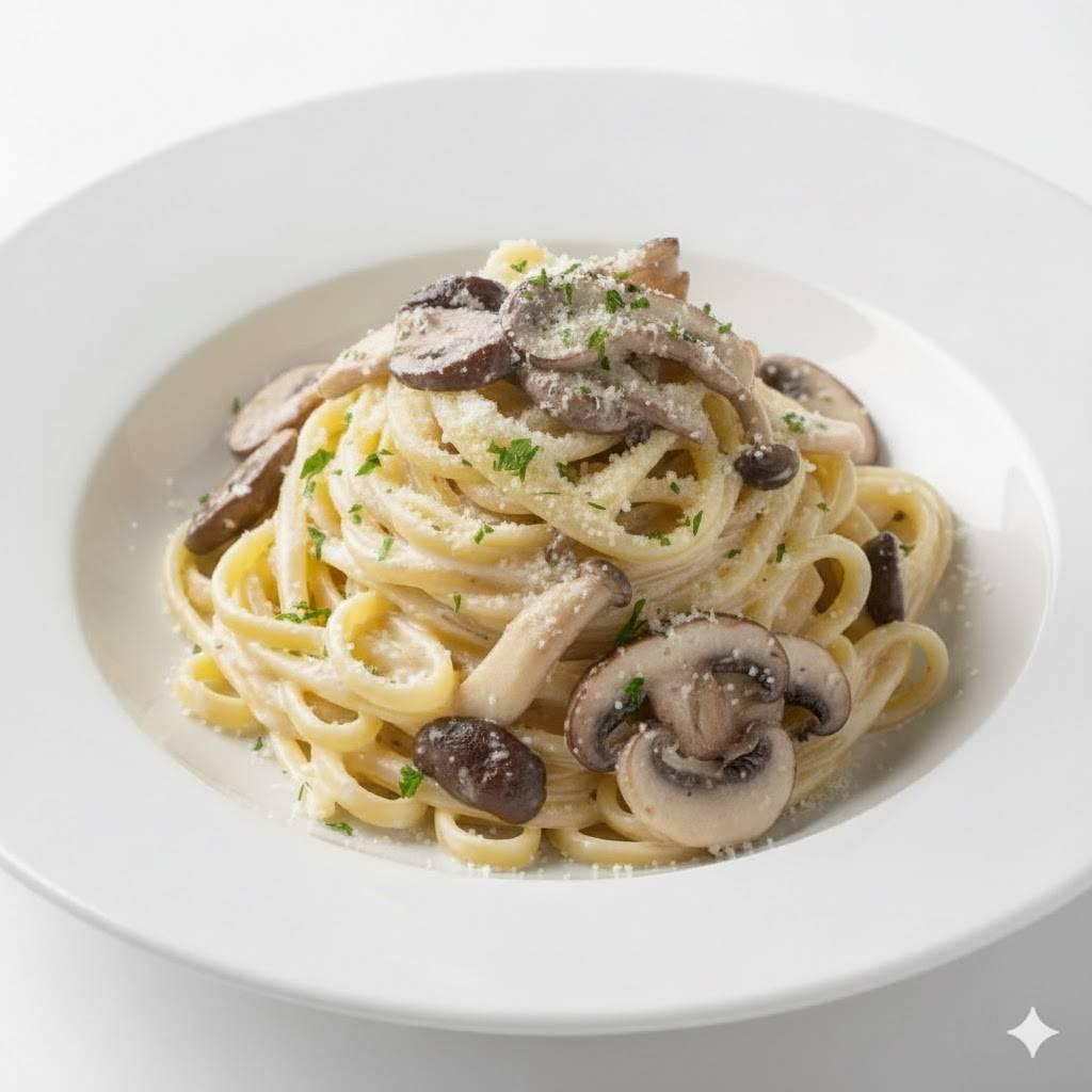 Fettuccine Alfredo Fungo