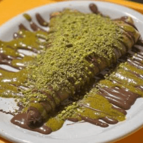 Crêpe pistache Dubai