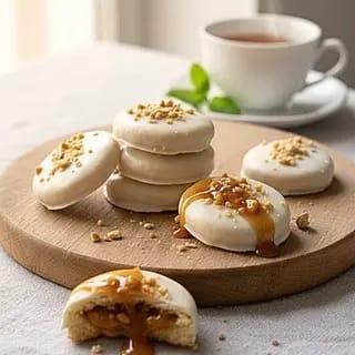 Sablé chocolat blanc caramel noix 250  g