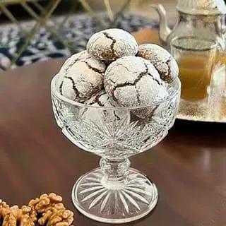 Mini ghriba à la noix raffinée : 250 g