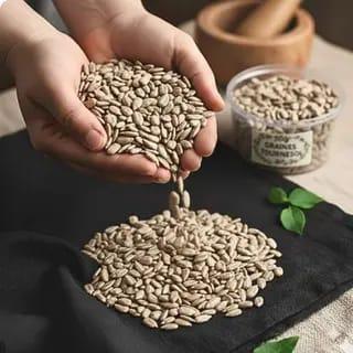 Graines de tournesol naturelles