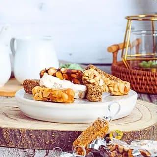 Boîte de 250 g de nougats traditionnels variés