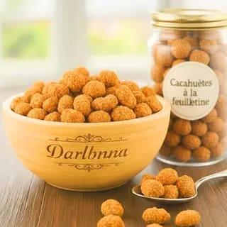 Cacahuètes à la feuilletine 250 g