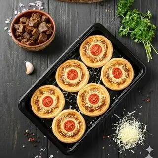 Quiches Khlie régime (Sel Himalaya) cuites congelées