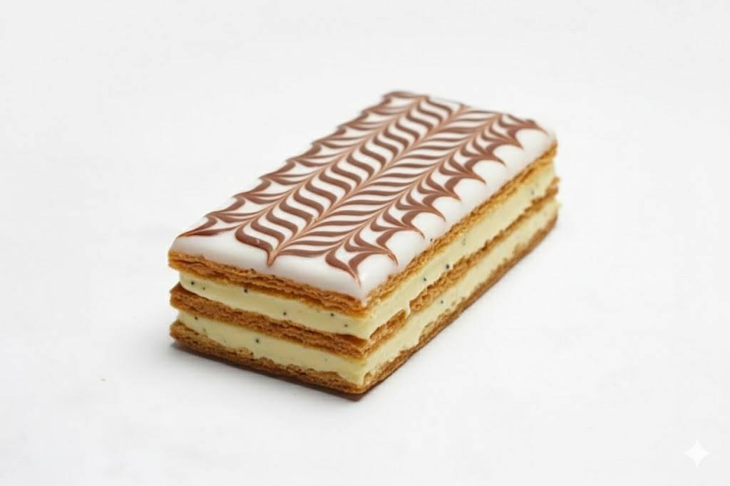 Tarte Mille feuille fondant