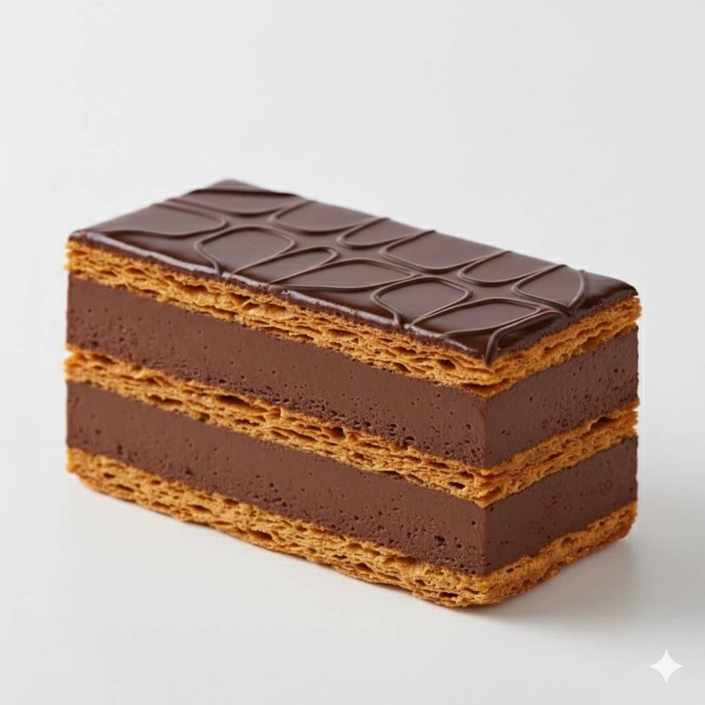 Mille feuille chocolat Mordjane