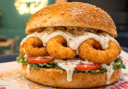 Crispy Calamer Burger