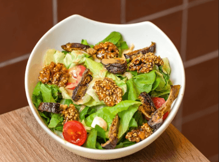 Salade Noix Caramélisées & Figues
