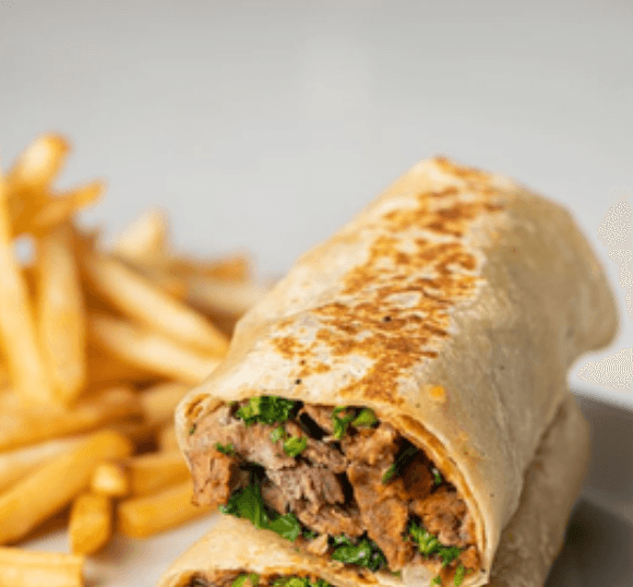 Formule Chawarma Viande avec frites et soda