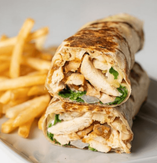 Formule Chawarma Poulet avec frites et soda