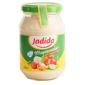 Mayonnaise Aux Jaunes D’œufs - Le Bocal De 225ml - Jadida (98)