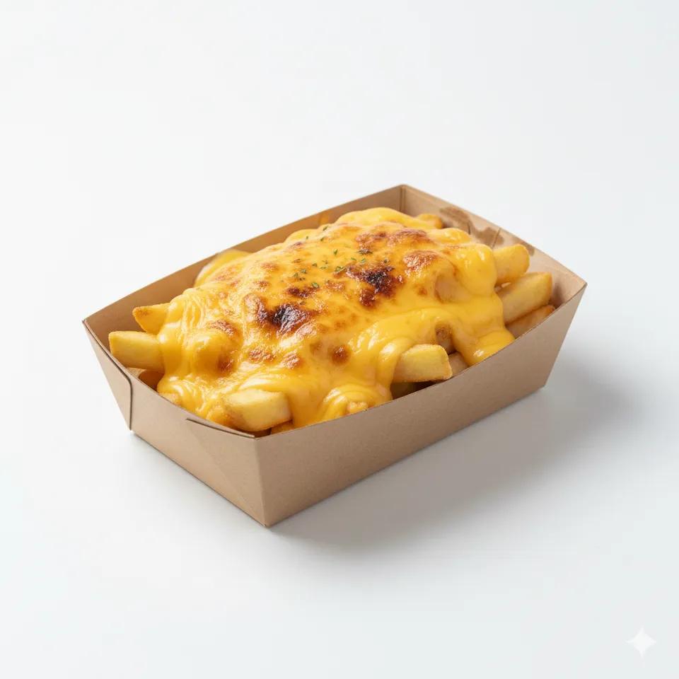 Frites Sauce Fromage Gratinée