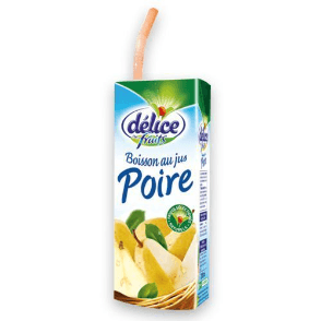 JUS POIRE 20 CL DELICE