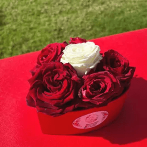 Petite box coeur cuir