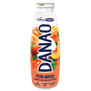 Yaourt À Boire Danao Pêche Abricot 25cl