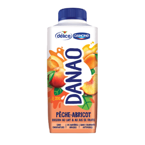 Danao Pêche Abricot - 20cl - Délice Danone
