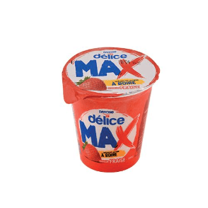 YAOURT A BOIRE MAX 330G FRAISE DELICE
