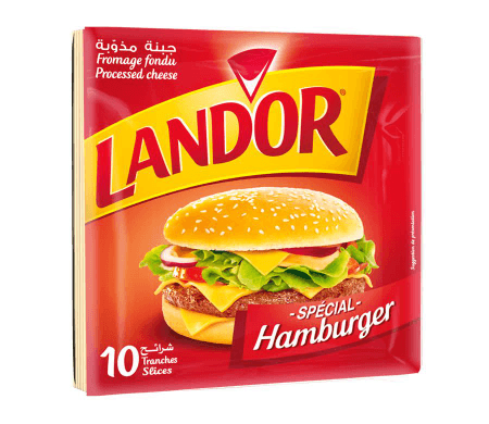 Fromage Slice Hamburger Land'or 10t