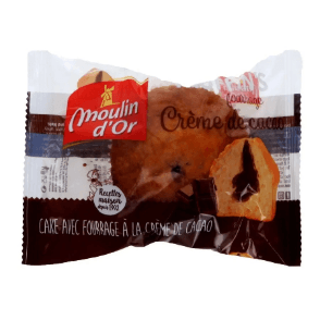Cake Fourré À La Crème De Cacao - Le Sachet De 55g - Moulin D'or (51)