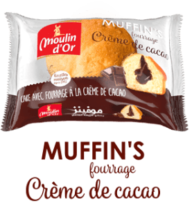 Cake Muffin's Chocolat Moulin D'or