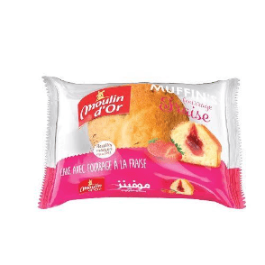 Cake Muffin's Fraise Moulin D'or