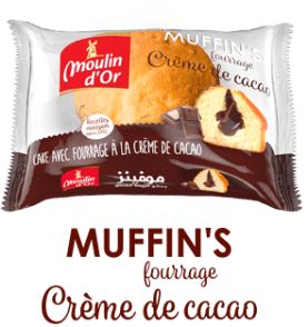 Cake Muffin's Chocolat Moulin D'or