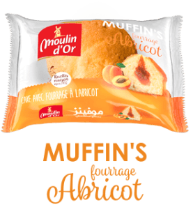 Cake Muffin's Abricot Moulin D Or