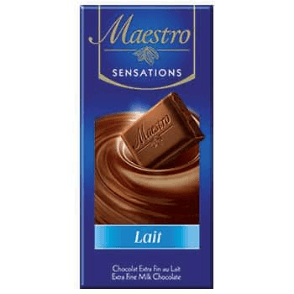 Chocolat Lait Maestro 90gr