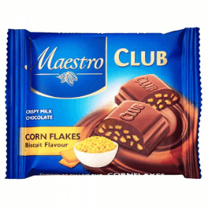 Chocolat Corn Flakes Club 40gr