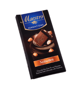 Chocolat Noir Noisette Maestro 90g