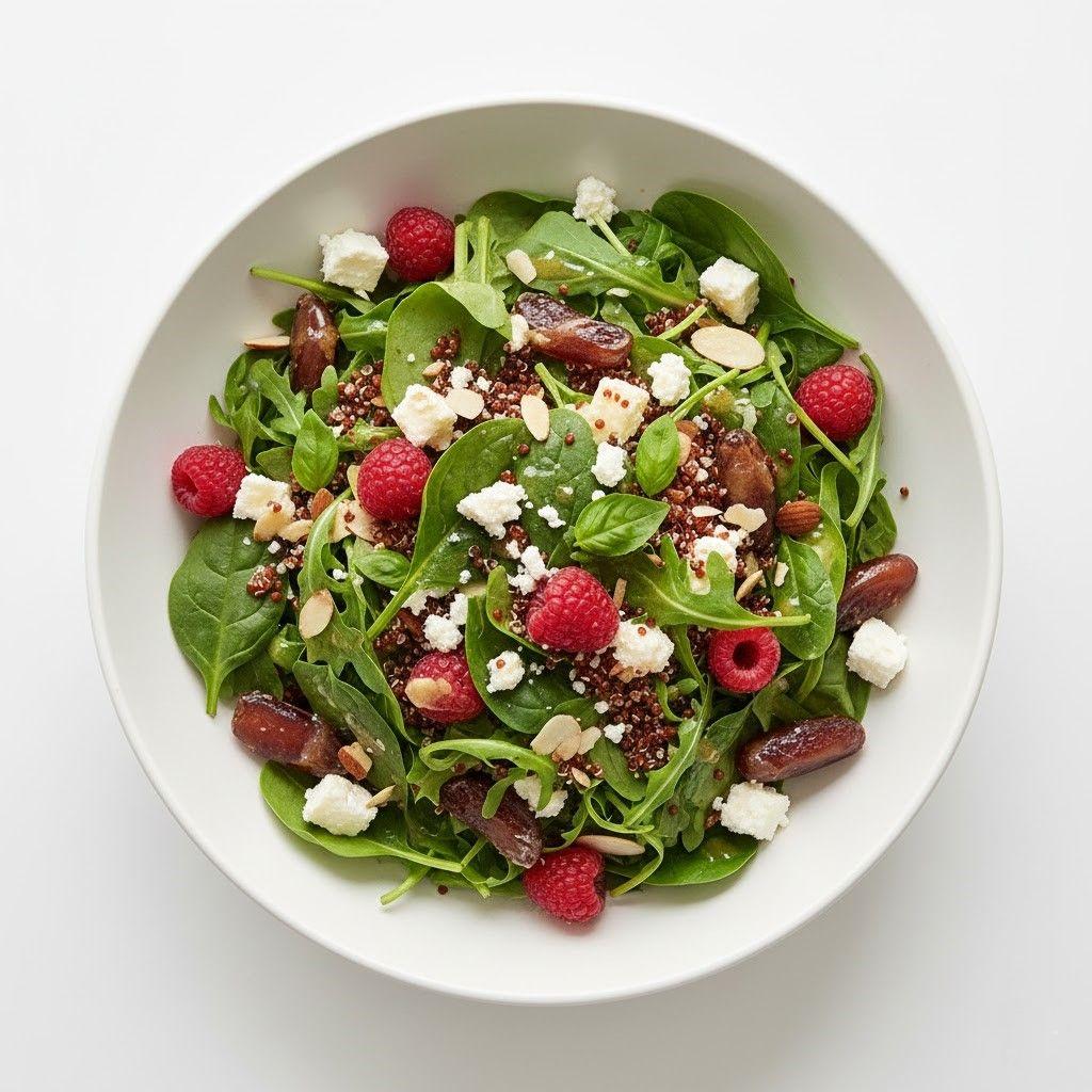 Spinach & Rocket Feta Salad