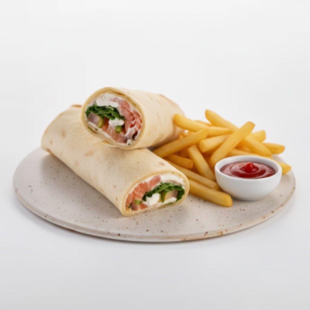 Smoke Salmon Sandwich