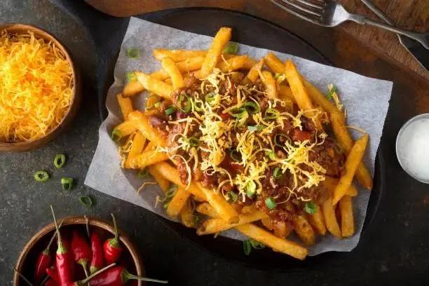 Spicy Cheesy Fries