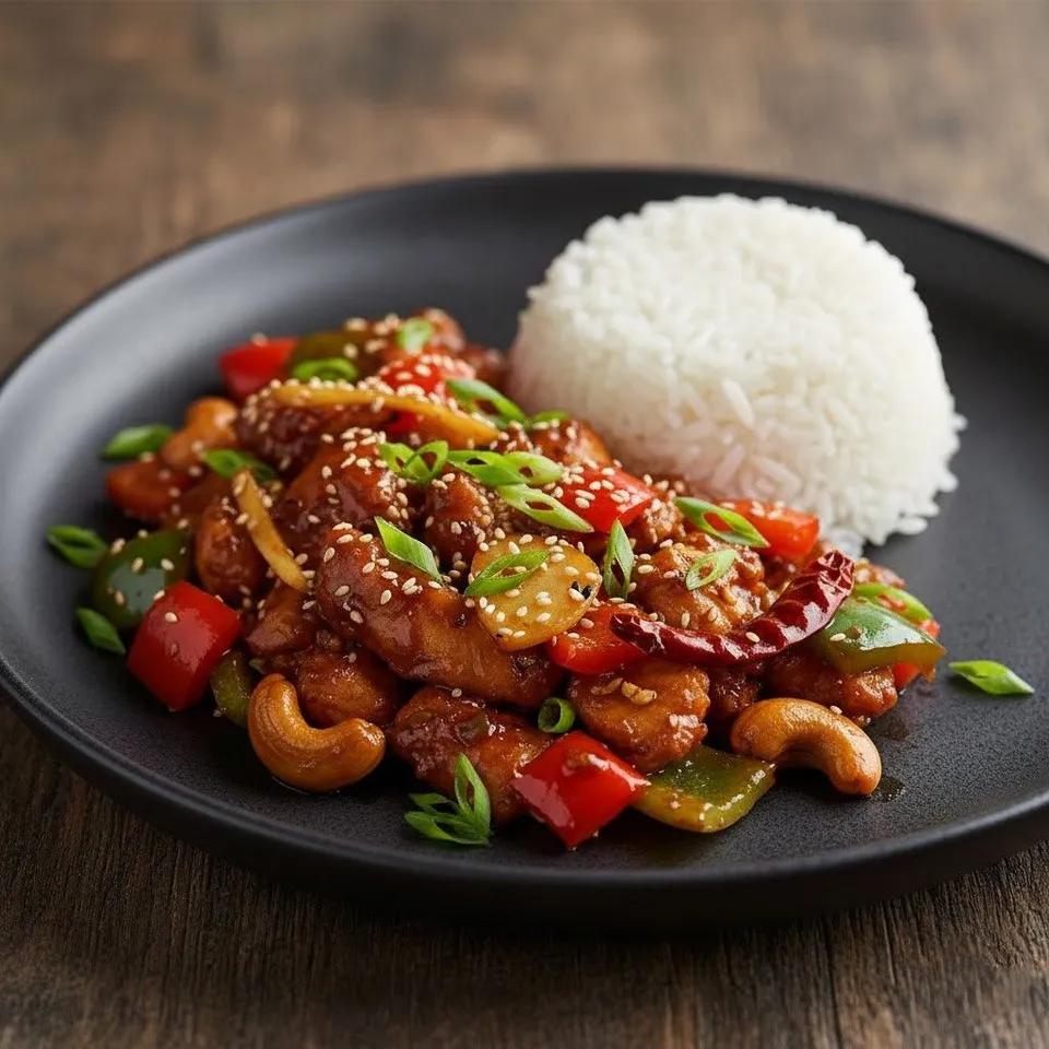 Chicken & Cashew Nut Stir Fry
