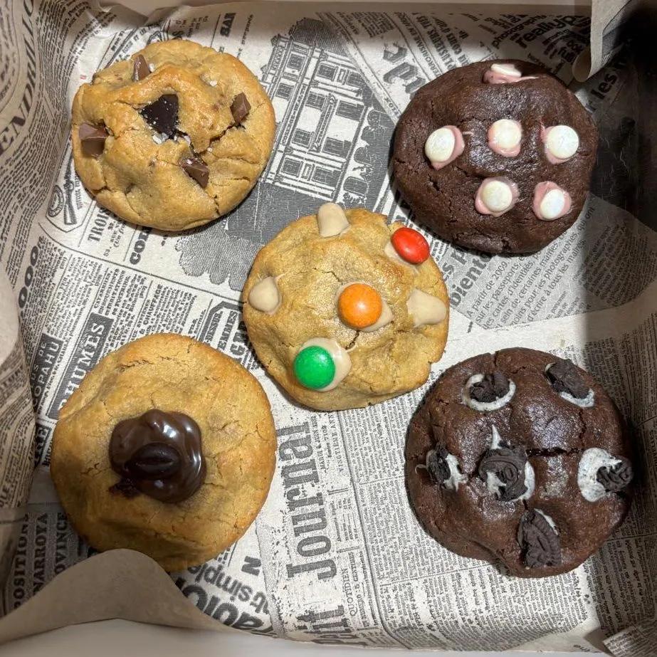 Box De 5 Cookies