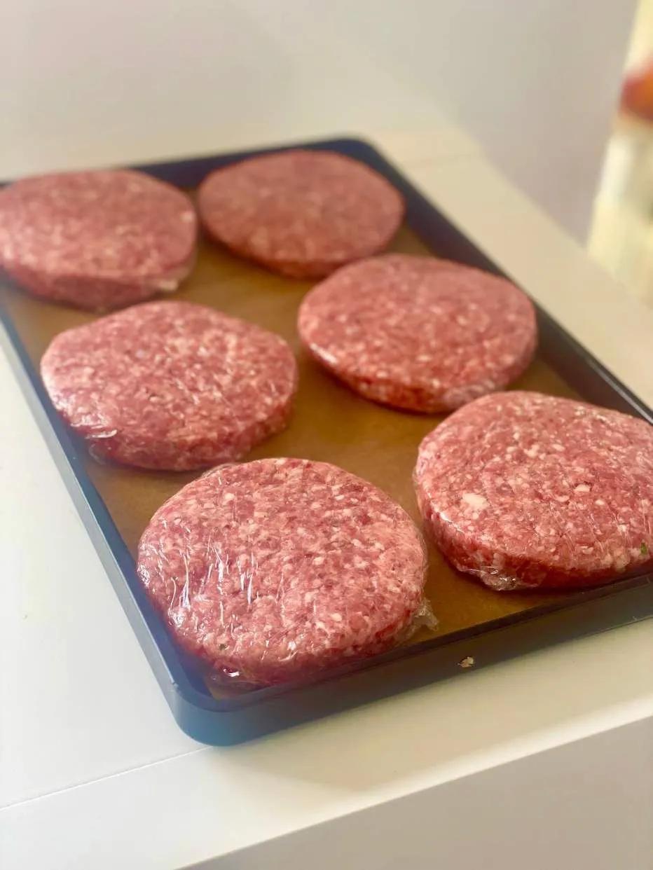 Viande hachée hamburger 2 pièces