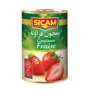 Confiture De Fraises - La Boite De 470g - Sicam (99)