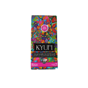 Thé Vert À La Menthe Instantane - Sucré - Paquet De 10 Sachets - Kyufi
