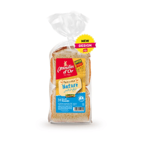 Pain De Mie Nature - Moulin D'or - 14p