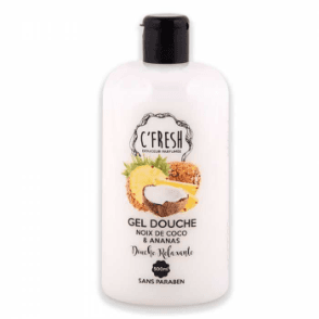 C'Fresh Gel douche noix de coco et ananas Le flacon de 500ml