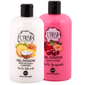 GEL DOUCHE 500ML C FRESH FRUITS EXOTIQ ET CERISE