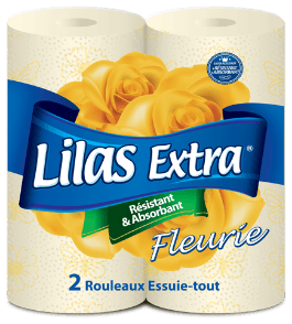 Essuit Tout 2 Plis Lilas