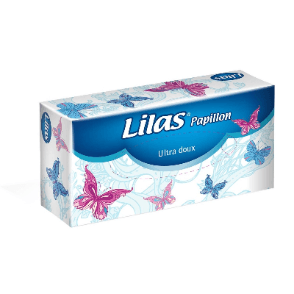 Distributeur De Mouchoirs Lilas 100pièces