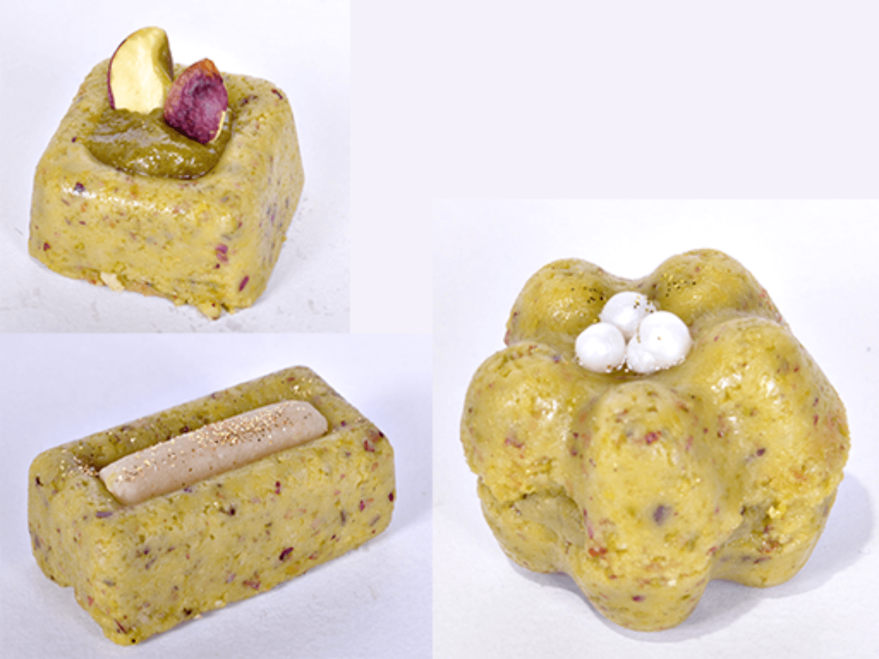 Mignardises aux pistaches 6p
