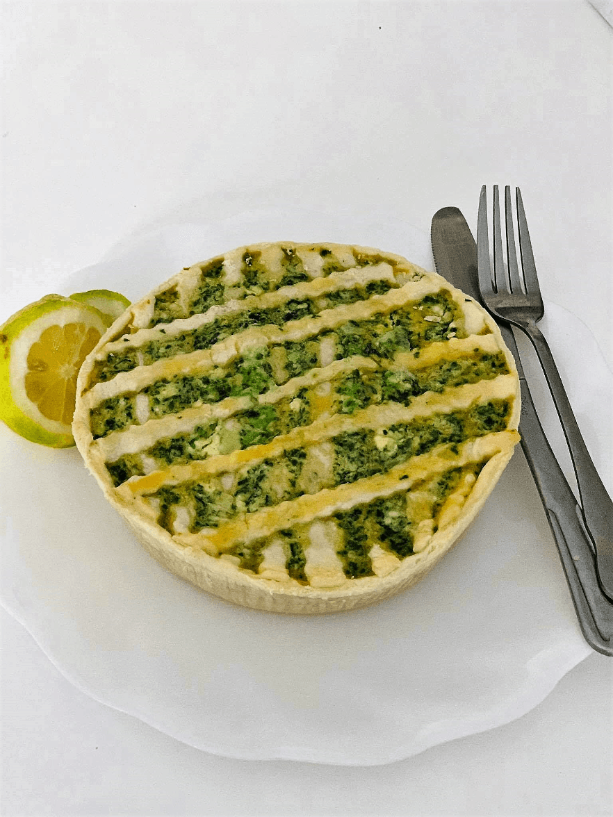 Quiche à la ricotte et aux épinards 20cm