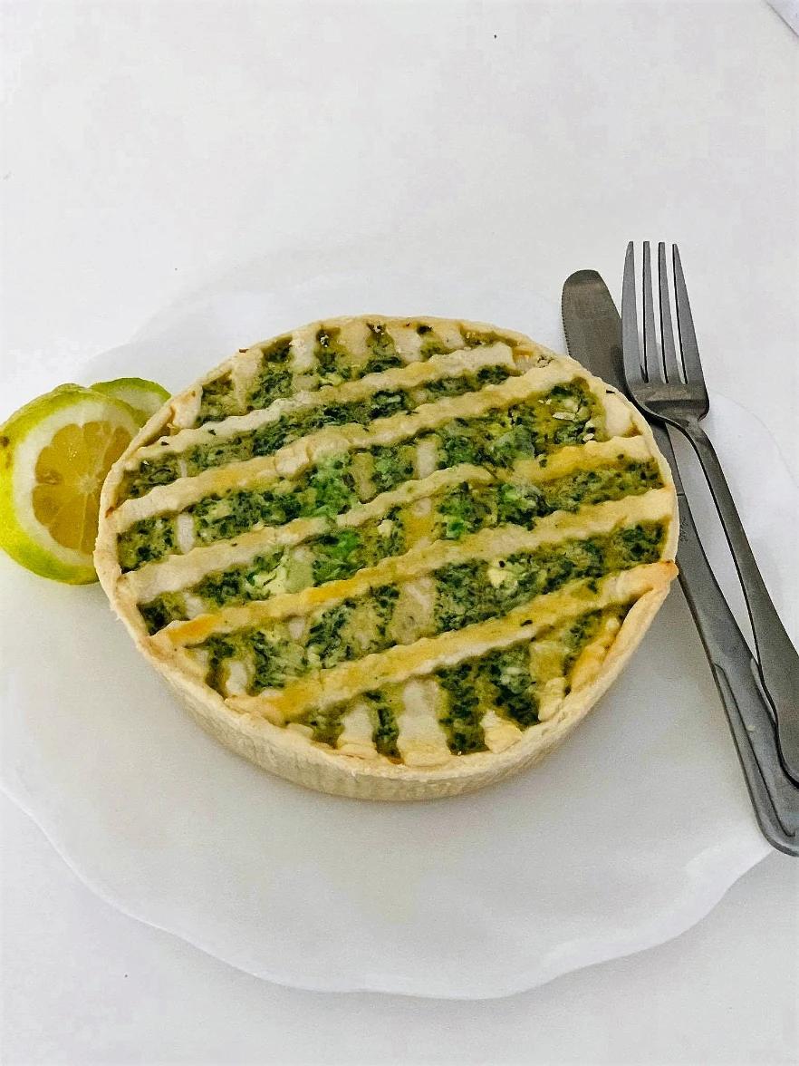 Quiche à la ricotte et aux épinards 20cm