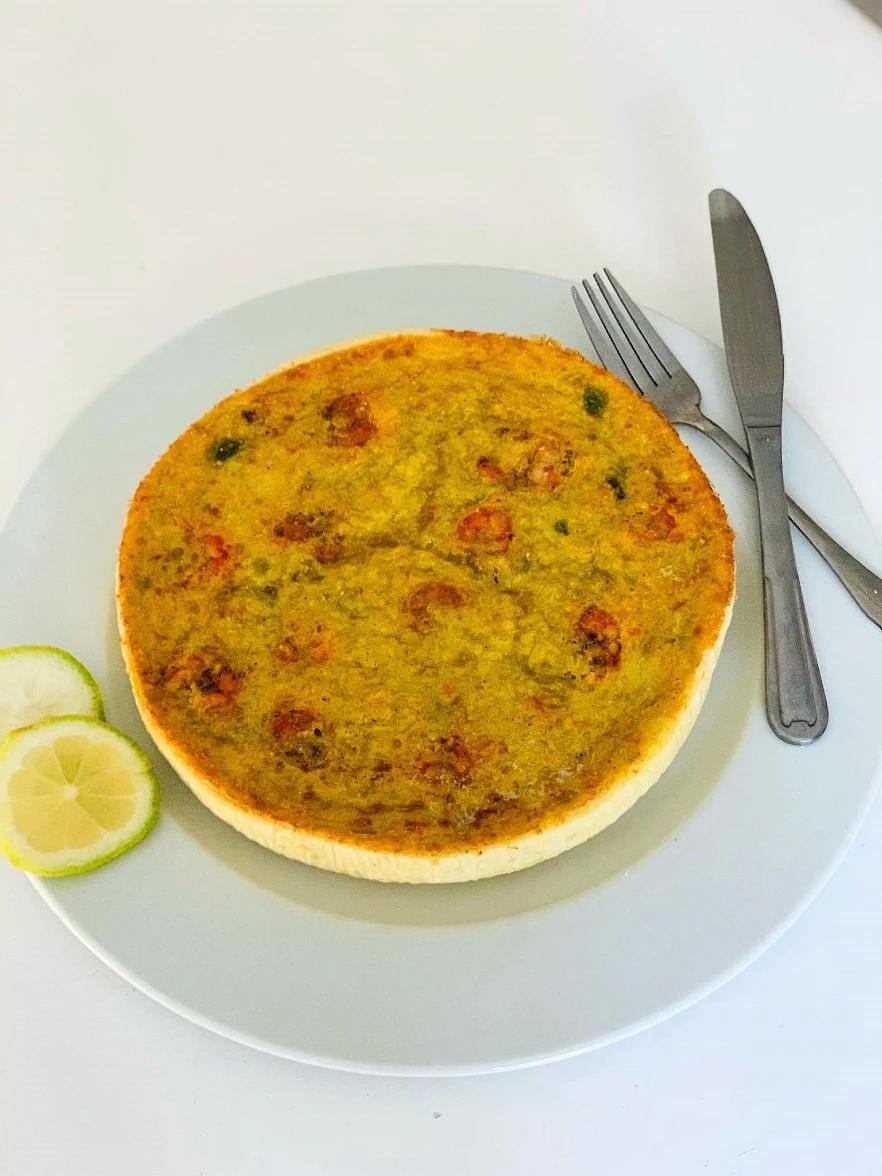 Quiche aux crevettes 20 cm